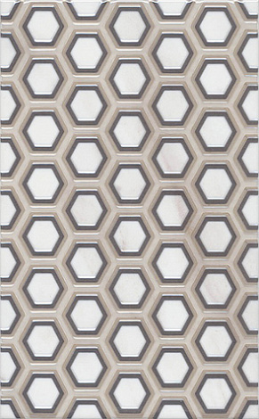 Декор для стены Kerama Marazzi Гран Пале 25x40 AD\A396\6343, бежевый