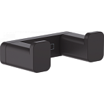 Двойной крючок hansgrohe AddStoris 41755670 матовый черный