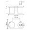 Держатель стакана и дозатора WasserKRAFT Kammel K-8389