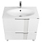 Комплект мебели Aquaton Марко 80 (1A181001MO010) белый (Тумба+раковина+зеркало)