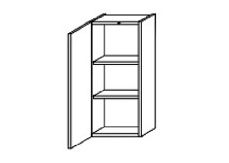 Шкаф Gorenje Avon B 30.07 R (786002) черный глянец/белый глянец