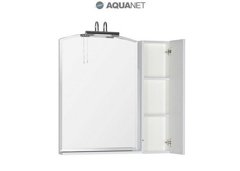 Шкаф-зеркало Aquanet Асти 85 (177790) белое
