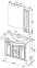 Комплект мебели Aquanet Стайл 85 (181585) белый (Тумба+раковина+зеркало)