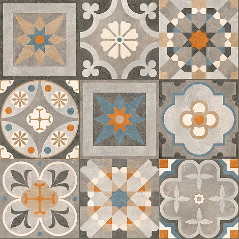 Плитка для пола Cersanit 42x42 LO4R452, разноцветный