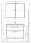 Тумба под раковину Villeroy&Boch 95 2day2 A99500WB Aqua Grey