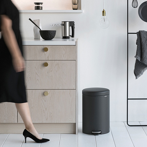 Мусорный бак с педалью Brabantia newIcon 114182 20л