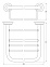 Полка для полотенец со штангой 40 cm FBS Standard STA 040