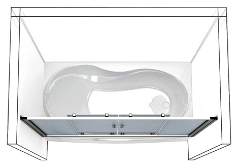 Акриловая ванна Aquanet Corsica 150x75 203927