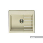 Кухонная мойка Aquaton Делия 60 1A715232LD240 жемчуг