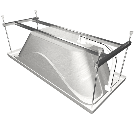 Акриловая ванна Triton Стандарт 140x70 прямоугольная
