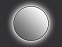 Зеркало Cersanit Eclipse 100 64149 с подсветкой, черное