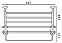 Полка для полотенец Art&Max Antic (AM-2622Q) (AM-E-2622Q)