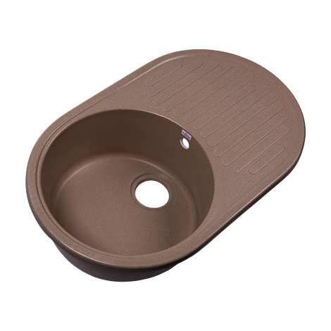 Кухонная мойка Rossinka RS74-46RW-Sand, песочная