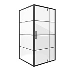 Душевой уголок Niagara Nova 80x80 NG-0280-08 BLACK черный