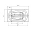 Акриловая ванна 1Marka Elegance 120x70 01эл1270