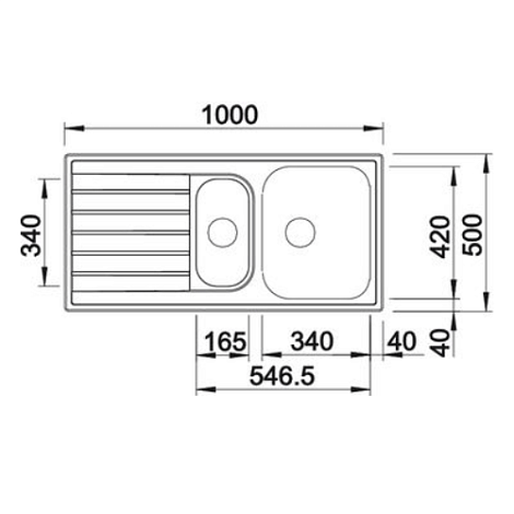 Кухонная мойка Blanco LIVIT 6 S 514796