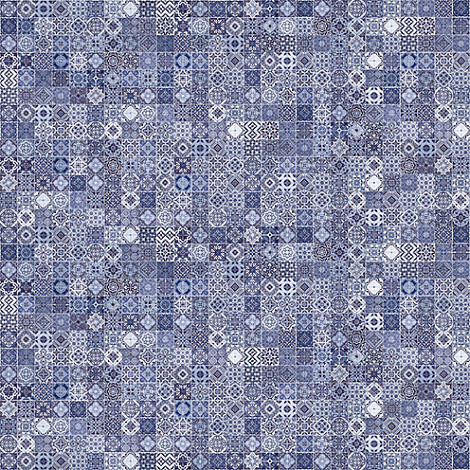 Плитка для пола Cersanit Hammam blue 42x42 HA4R042, голубой