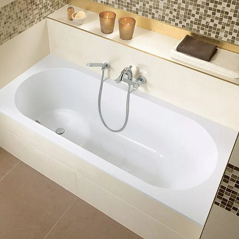 Квариловая ванна Villeroy&Boch libra 180x80 UBQ180LIB2V-01