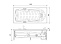 Акриловая ванна Jacuzzi Hexis 180x80 9443-239A
