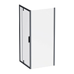Душевой уголок AM.PM Gem 90x90 W90G-404-9090-BT черный матовый