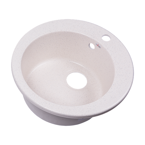Кухонная мойка Rossinka RS47R-White, белая