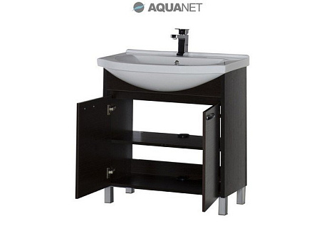 Тумба под раковину Aquanet Донна 80 (168942) венге