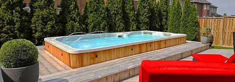 Мини-бассейн Jacuzzi SwimFit 534x237 SL171E000D3 SilverMarble