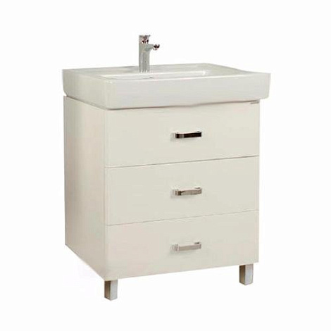 Тумба с раковиной Aquaton Америна 80 М (1A1691K1AM010) белая