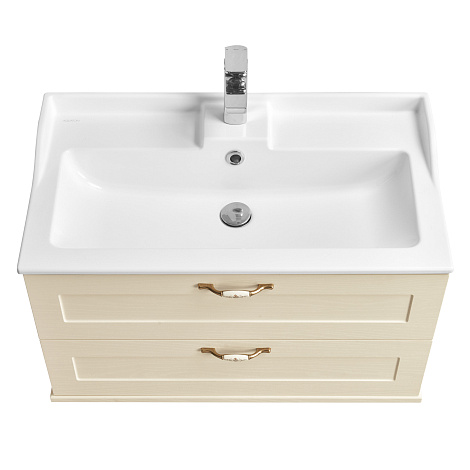 Тумба под раковину Aquaton Леон 80 (1A186301LBPR0) бежевый