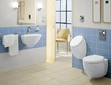Подвесной унитаз Villeroy&Boch Aveo 6612 10R1