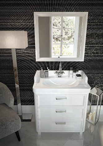 Тумба под раковину Kerama Marazzi Pompei 60 PO.60.3\WHT белая