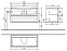 Тумба с раковиной Villeroy&Boch Subway 2.0 A69700DH + 7175A001, белый глянец