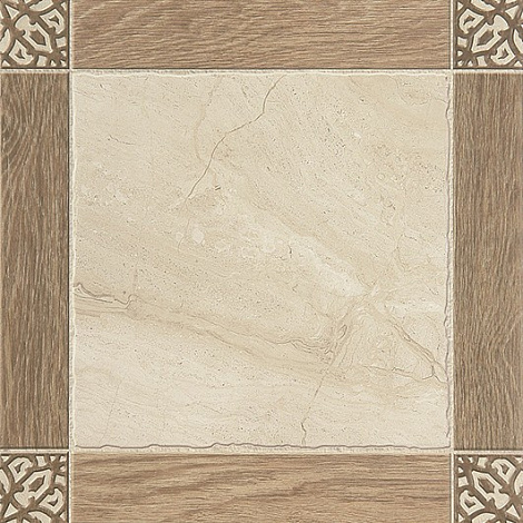 Плитка для пола Gracia Ceramica Tuluza 45x45 010401002007, бежевый/коричневый