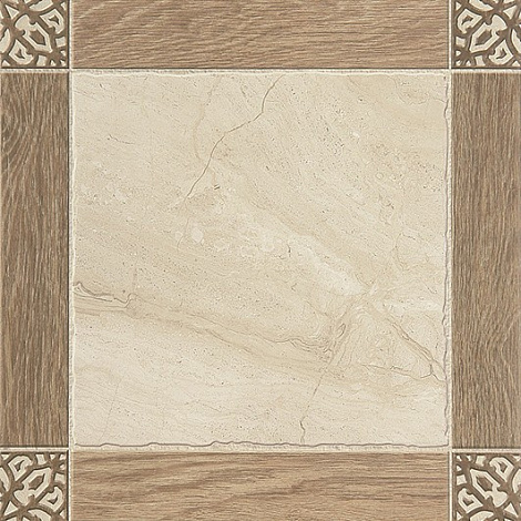 Плитка для пола Gracia Ceramica Tuluza 45x45 010401002007, бежевый/коричневый