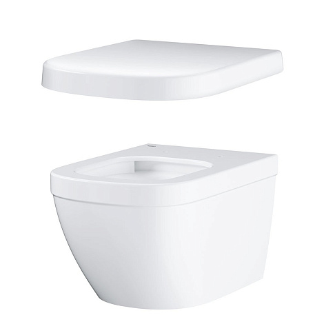 Крышка-сиденье для унитаза Grohe Euro Ceramic 39458000 с микролифтом