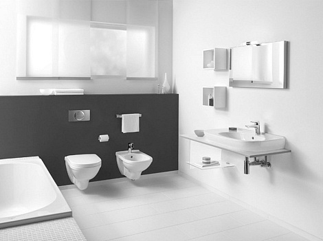 Подвесной унитаз Villeroy&Boch O.novo 5660H1R1 с сиденьем микролифт
