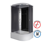 Душевая кабина Niagara Eco 120x80 E120/80/40L/TN серебро