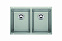 Кухонная мойка Blanco SUBLINE 350/350-U SILGRANIT PuraDur 523577, жемчужный