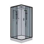 Душевая кабина Niagara NG-6901-01Q BLACK, универсальная