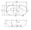 Акриловая ванна BelBagno 180x85 BB28