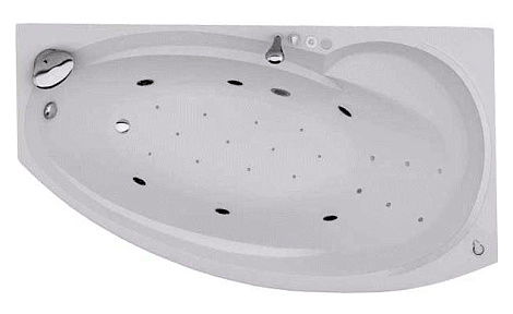 Акриловая ванна Aquanet Jersey 170x90 203989 правая