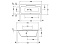 Панель для установки ванны Duravit 700296 DURASTYLE DS878208282