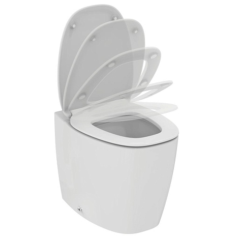 Унитаз-соло Ideal Standard Dea T349101 безободковый с сиденьем микролифт
