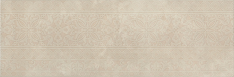 Декор для стены Kerama Marazzi Каталунья 89,5x30 13090R\3F, Бежевый