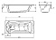 Акриловая ванна 1Marka Elegance 165x70 01эл16570
