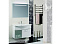 Комплект мебели Акватон Сайгон 85 (1A105701SA010) белый (Тумба+раковина+зеркало)