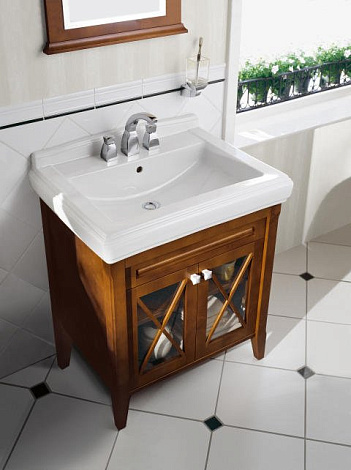 Тумба под раковину Villeroy&Boch Hommage 89950001, орех
