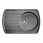 Кухонная мойка Blanco RONDOVAL 45S SILGRANIT PuraDur 515763, алюметаллик