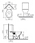 Унитаз Vitra Arkitekt 9754B003-7201 с сиденьем микролифт