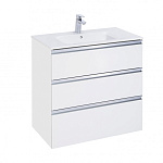 Тумба под раковину Roca The Gap 80 A857406806 белый глянец